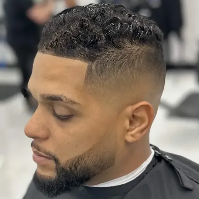Crew cut style at Next Level barber, Cape Coral