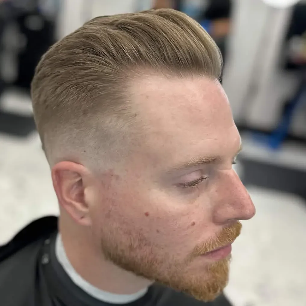 Taper fade haircut at Santa Barbara Blvd Cape Coral