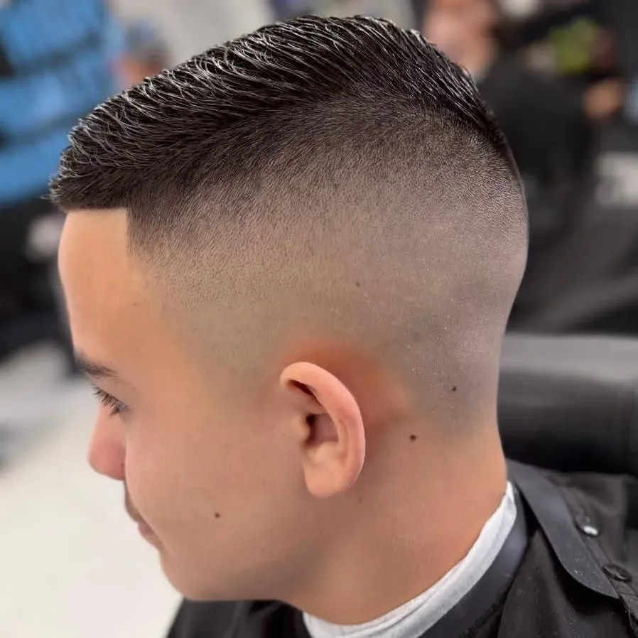 Classic men's haircut at Next Level, Cape Coral FL